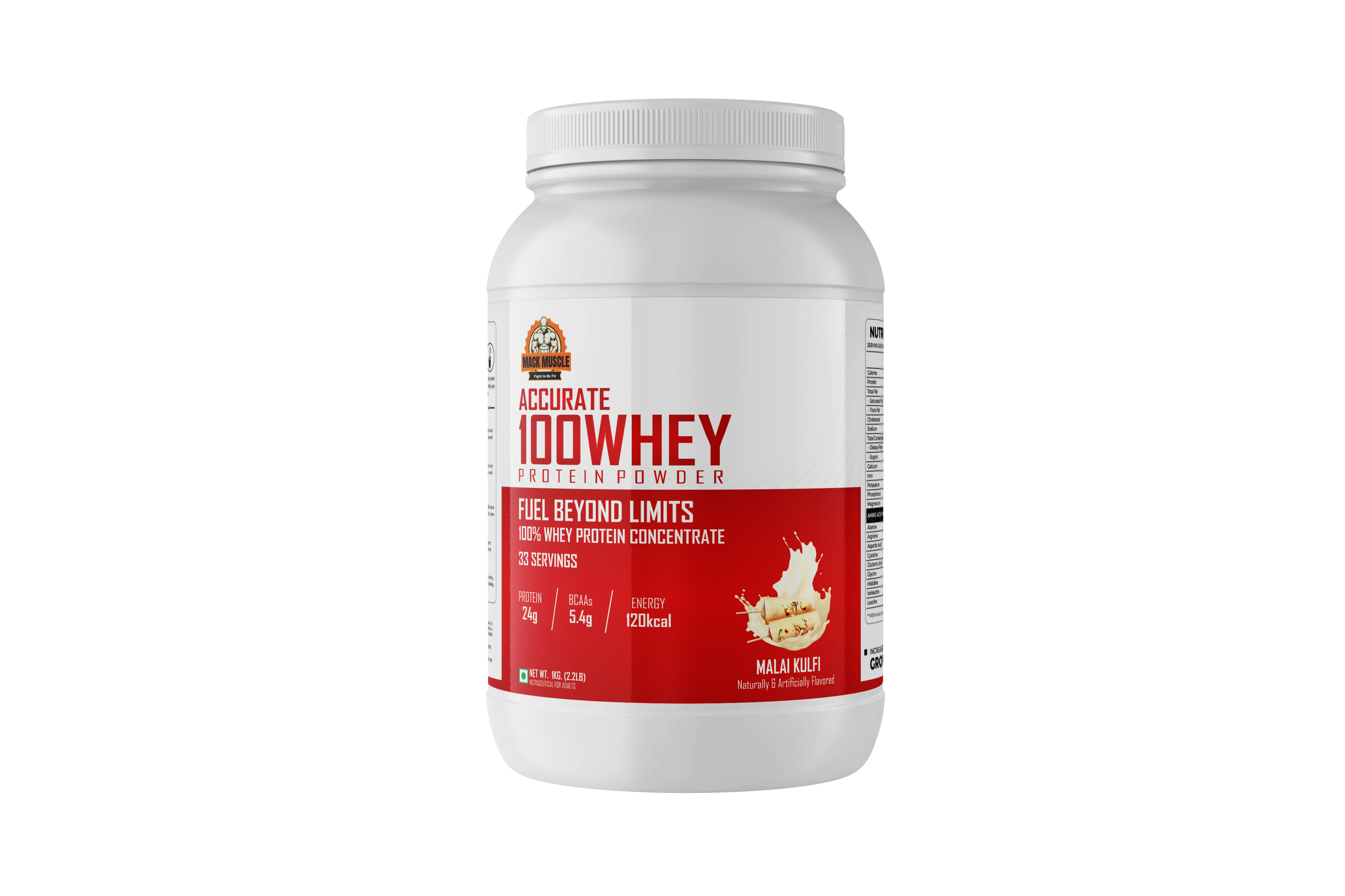 Mack Muscle Whey Protein Malai Kulfi